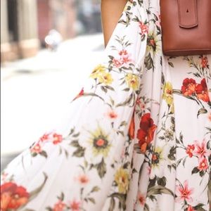 Yumi Kim floral wrap mini dress in Woodstock print